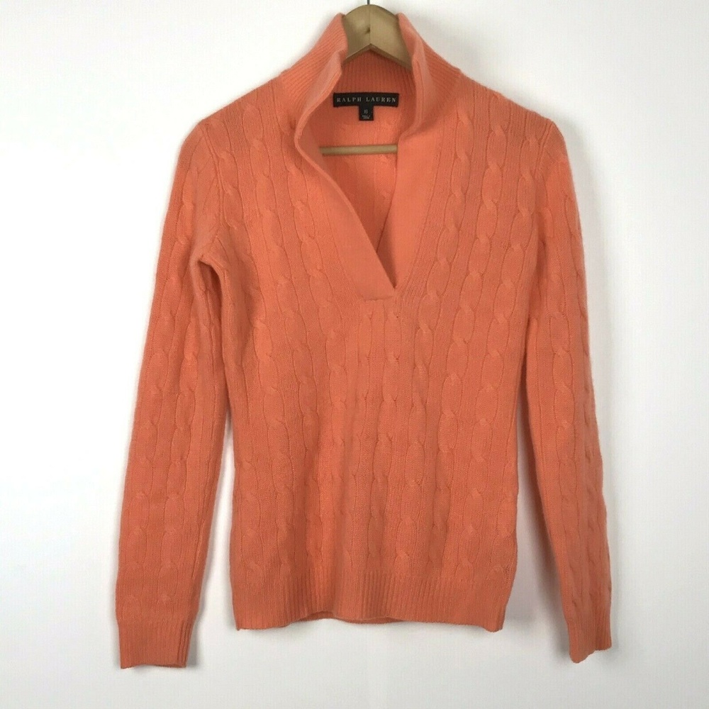 Ralph Lauren Black Label 100% Cashmere Sweater